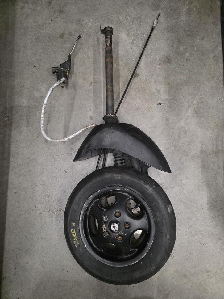 Piaggio zip sp voorvork compleet origineel H2O onderdelen, Motoren, Tuning en Styling, Ophalen of Verzenden