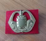 Militair Embleem Landmacht Infanterie Nulli Cedo, Ophalen of Verzenden, Landmacht, Nederland, Embleem of Badge