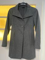Grijze jas van Benetton - Maat M, Kleding | Dames, Jassen | Zomer, Ophalen of Verzenden, Zo goed als nieuw, Maat 38/40 (M), Grijs