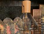 BROKIS Muffin PC851 LARGE helder glas + oak design hanglamp, O, O, O, Ophalen of Verzenden