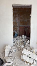 Deur opening maken gips/kalkzand/steen of beton ?., Ophalen