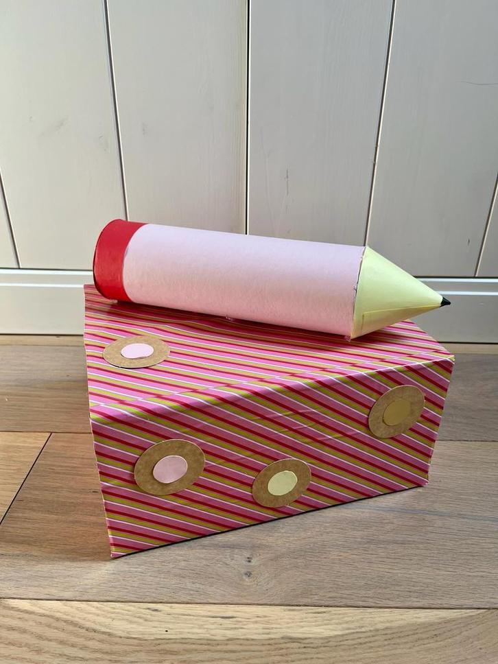 Sinterklaas surprise potlood / tekenen / kleuren, Diversen, Sinterklaas, Ophalen of Verzenden