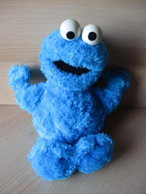 Sesamstraat Koekiemonster beany  30cm, Kinderen en Baby's, Speelgoed | Knuffels en Pluche, Zo goed als nieuw, Overige typen, Ophalen of Verzenden