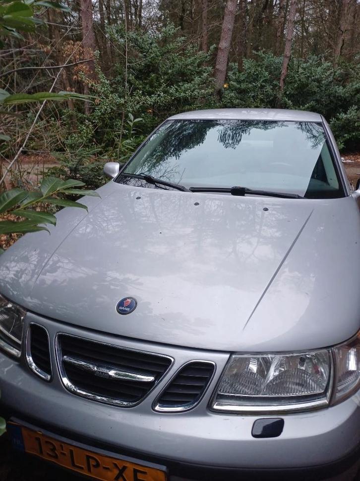 Saab 9-5 2.0 T 2003 Grijs, Auto's, Saab, Particulier, Saab 9-5, Airbags, Airconditioning, Centrale vergrendeling, Elektrische ramen