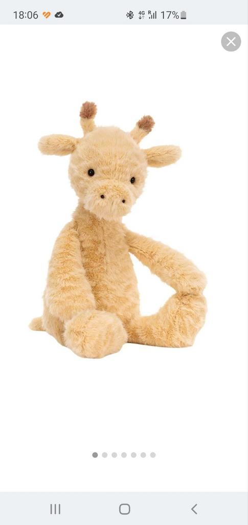 Gezocht: knuffel jellycat giraf giraffe rollie pollie, Kinderen en Baby's, Speelgoed | Knuffels en Pluche, Overige typen, Ophalen of Verzenden