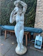 Tuinbeeld Vrouw - Steen, Ophalen, Gebruikt, Steen, Mensenbeeld