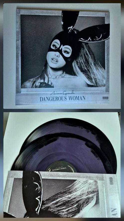 Ariana Grande - Dangerous Woman Purple Swirl Vinyl, Cd's en Dvd's, Vinyl | Pop, Zo goed als nieuw, 2000 tot heden, 12 inch, Ophalen of Verzenden