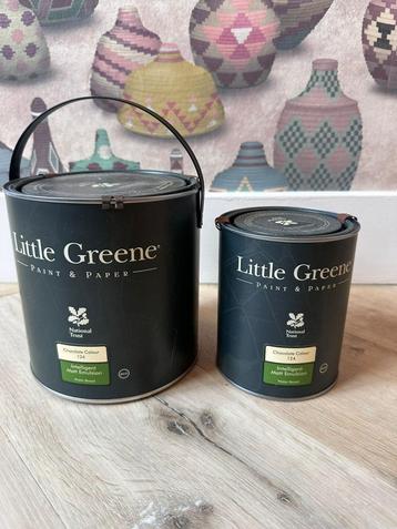 13. Little Greene - Chocolate 124 2.5L + 1L beschikbaar voor biedingen