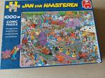 jan van haasteren puzzel 1000st  bloemencorso.Mist 1 stukje, Hobby en Vrije tijd, Denksport en Puzzels, Ophalen, Gebruikt