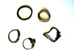 Bodemvondsten 5 x ringen (lot 49), Antiek en Kunst, Antiek | Koper en Brons, Verzenden, Brons