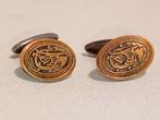 Vintage/antiek manchet knopen draak, Sieraden, Tassen en Uiterlijk, Manchetknopen, Ophalen of Verzenden, Gebruikt, Overige materialen