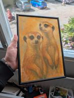 Stokstaartjes - Ingelijste Poster, Ophalen of Verzenden