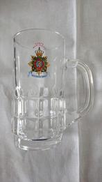 Korps Mariniers pul,  bierpul glas, Verzamelen, Militaria | Algemeen, Nederland, Overige typen, Ophalen of Verzenden, Marine