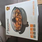 party & hapjespan bestron snackpan Nieuw, Ophalen of Verzenden, Nieuw, Overige materialen, Koekenpan of Braadpan
