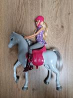 Barbie paard met ruiter, Ophalen, Zo goed als nieuw