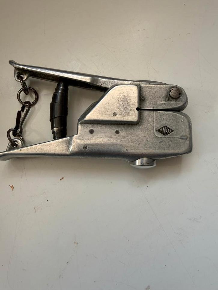 Antieke Conducteurstang Mako, Verzamelen, Spoorwegen en Tramwegen, Gebruikt, Trein, Overige typen, Ophalen of Verzenden