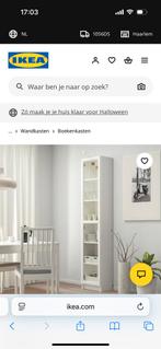 Vitrine kast Billy Ikea, Gebruikt, 200 cm of meer, 25 tot 50 cm, 50 tot 100 cm