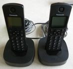 Dectset met 2 handsets. Panasonic. Als nieuw., Ophalen of Verzenden, Zo goed als nieuw, 2 handsets