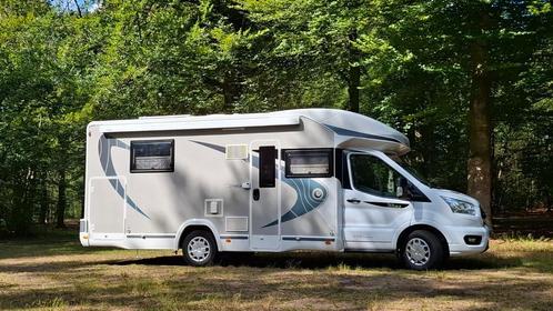 Chausson Titanium 768 XLB Camper Ford, Caravans en Kamperen, Campers, tot en met 4, Half-integraal, Chausson, Ophalen