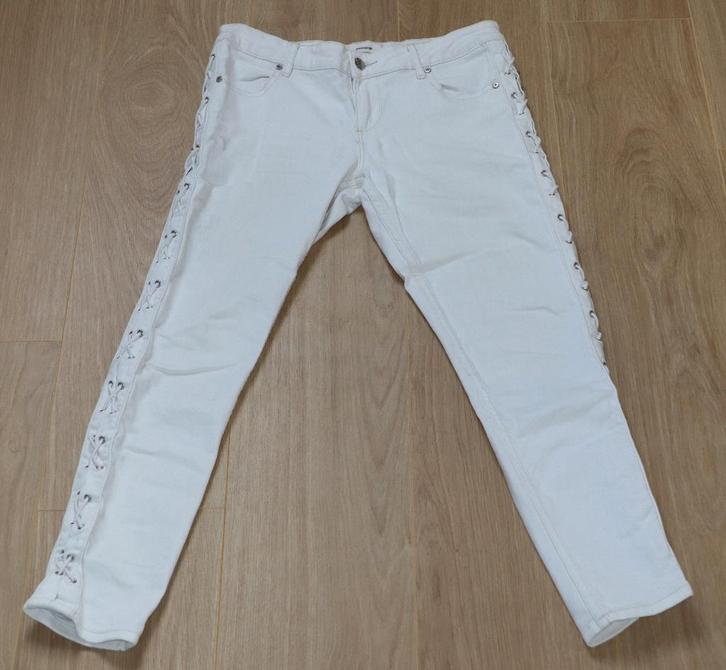 pimkie spijkerbroek ZGAN Maat 36 (Wit), Kleding | Dames, Spijkerbroeken en Jeans, Zo goed als nieuw, W28 - W29 (confectie 36)