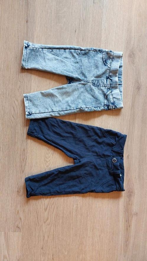 Twee broekjes maat 68 name it en H&M, Kinderen en Baby's, Babykleding | Maat 74, Zo goed als nieuw, Jongetje of Meisje, Broekje