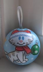 Woezel en Pip kerstbal - metaal - met ruimte voor cadeautje, Ophalen of Verzenden, Zo goed als nieuw