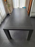 Mooie Eetkamertafel - Zwart Hout, Ophalen, Gebruikt, Eikenhout, 200 cm of meer