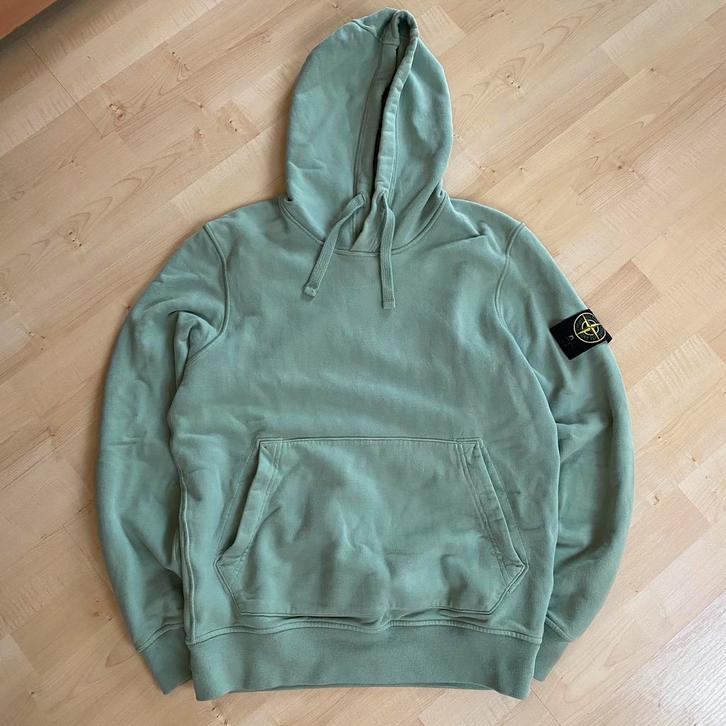 Stone island sweater - mintgroen/groen - maat s, Kleding | Heren, Truien en Vesten, Zo goed als nieuw, Maat 46 (S) of kleiner