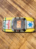 Oude blikken auto zonder wielen - Decoratie, Antiek en Kunst, Antiek | Speelgoed, Ophalen of Verzenden