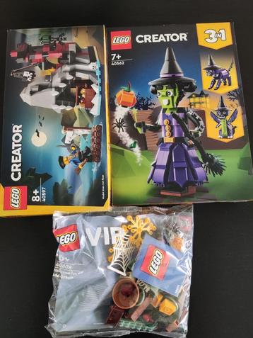 Lego Halloween Sets (40562, 40597 & 40608) beschikbaar voor biedingen