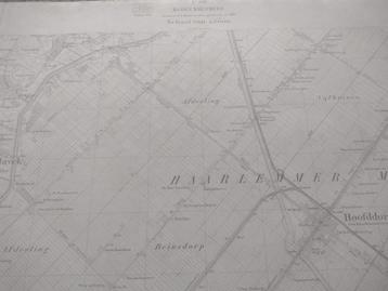 365 / Haarlemmermeer Hoofdorp Bennebroek Plattegrond 1913 beschikbaar voor biedingen