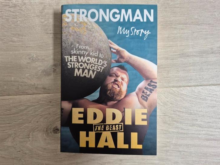 Eddie Hall, the Beast, My Story boek, 2018, Engelstalig, Boeken, Biografieën, Zo goed als nieuw, Sport, Ophalen
