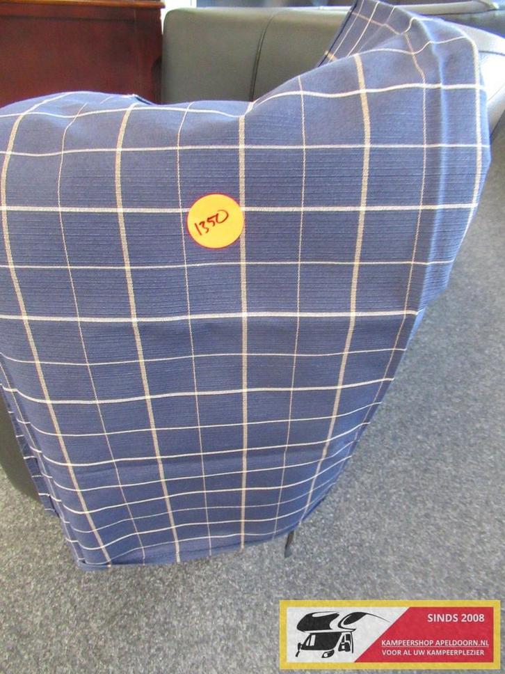 6x overgordijnen van 1,23x70cm nr1350, Caravans en Kamperen, Caravan accessoires, Gebruikt, Ophalen of Verzenden