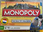 MONOPOLY VAN DAM TOT DOM, Hobby en Vrije tijd, Gezelschapsspellen | Bordspellen, Een of twee spelers, Ophalen of Verzenden, Zo goed als nieuw