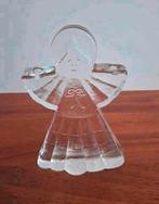 Vintage kandelaar ijsglas engel, Ophalen of Verzenden