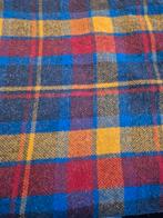 Vintage wol - Blauw, Rood, Geel, Hobby en Vrije tijd, Stoffen en Lappen, Wol, Blauw, 120 cm of meer, Nieuw