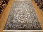 Vintage handgeknoopt perzisch tapijt kashan 297x196, Crème, Gebruikt, Perzisch, 150 tot 200 cm