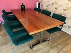Gispen stoelen met eettafel / vergadertafel, Antiek en Kunst, Ophalen