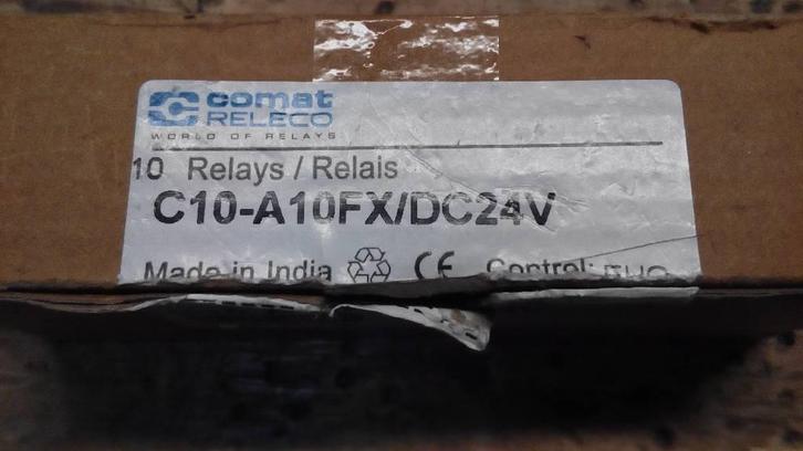 COMATRELECO relais, Hobby en Vrije tijd, Elektronica-componenten, Nieuw, Ophalen of Verzenden