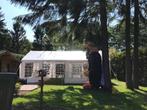 Partytent kopen 4x4, 6x4 te koop compleet met nieuw dak!, Ophalen, Gebruikt, Partytent, 2 meter of meer