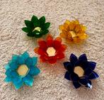 Lotus sfeerlicht waxinelichthouder, Huis en Inrichting, Woonaccessoires | Kandelaars en Kaarsen, Ophalen, Zo goed als nieuw, Overige materialen