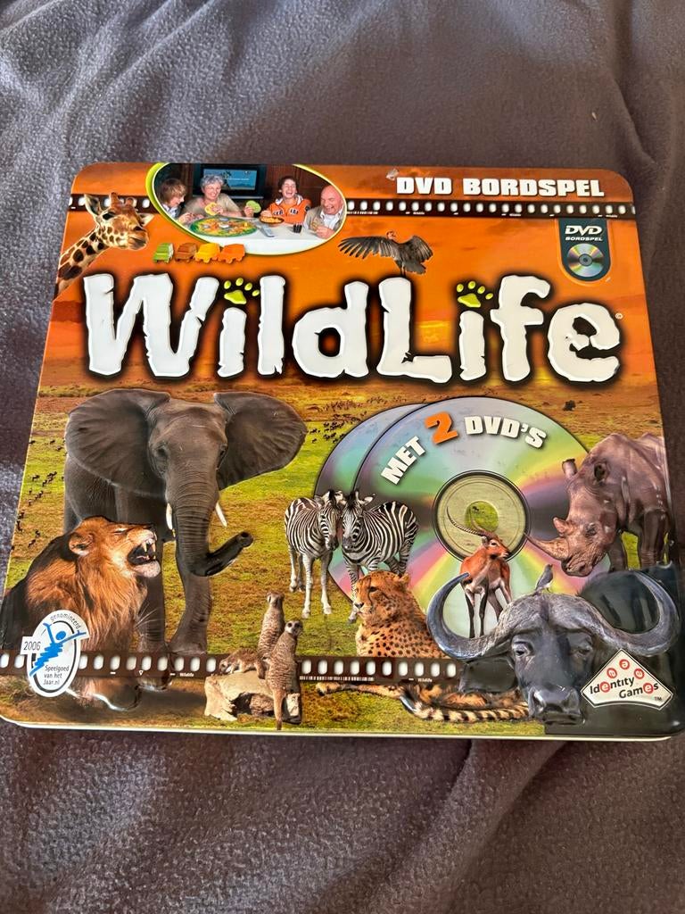 Wildlife, Drie of vier spelers, Ophalen, Gebruikt, Reisspel