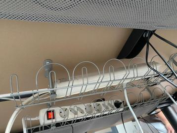 1 Elektrisch IKEA Bekant Sta/zit bureau 160x80 - afbeelding 15