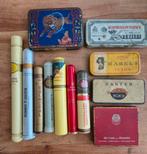 Assortiment lege sigaren/sigaretten/shag blikjes en kokers., Verzamelen, Ophalen of Verzenden, Gebruikt, Overige, Overige merken