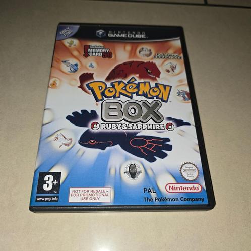 Pokemon Box: Ruby & Sapphire GameCube GC Game Case, Spelcomputers en Games, Games | Nintendo GameCube, Zo goed als nieuw, Verzenden
