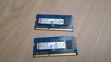 2x 2GB Kingston RAM geheugen voor QNAP NAS DR3L-SO-1600 beschikbaar voor biedingen
