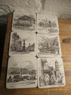 Vintage jaren 50 SCHUBERT WEST GERMANY onderzetters tamat., Antiek en Kunst, Ophalen of Verzenden