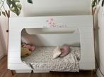 Woood Tipibed wit, Ophalen, 85 tot 100 cm, Gebruikt, Lattenbodem