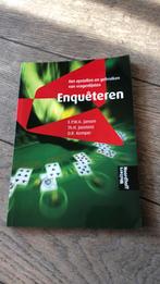 Enqueteren  - E.P.W.A. Jansen, Overige wetenschappen, Ophalen of Verzenden, Zo goed als nieuw, E.P.W.A. Jansen; Th.H. Joostens; D.R. Kemper