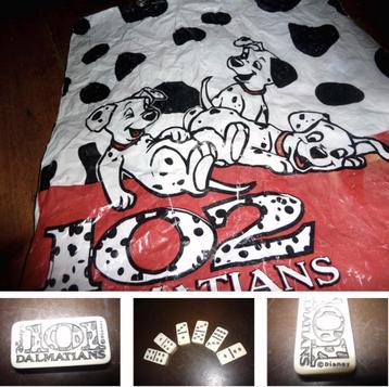  101 Dalmatians Boodschappen TAS en dominostenen  beschikbaar voor biedingen